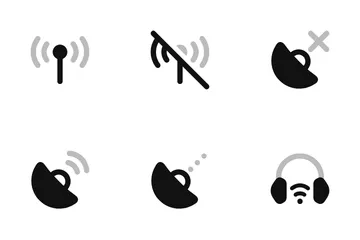 Wifi y señal Paquete de Iconos