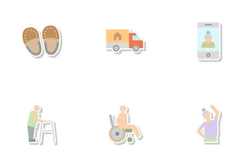 Senior Citizen Icon Pack