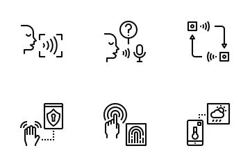 Sensorization Of Things Icon Pack