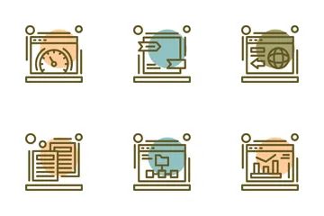 SEO And Analytics Icon Pack