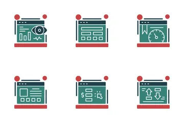 SEO And Analytics Icon Pack