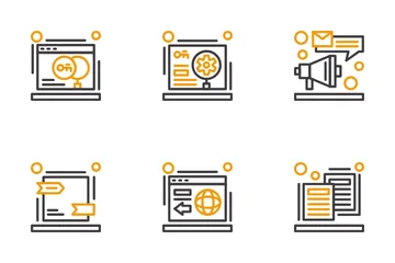 SEO And Analytics Icon Pack