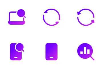 Seo And Data Analyst Icon Pack