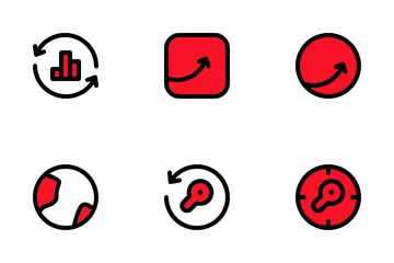 Seo And Data Analyst Icon Pack