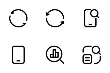 Seo And Data Analyst Icon Pack