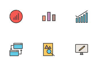 Seo And Development  Icon Pack
