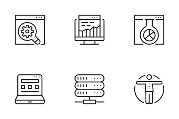 SEO And Development Vol4 Icon Pack