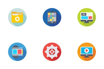 Seo And Digital Marketing Icon Pack