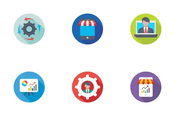 Seo And Digital Marketing Icon Pack