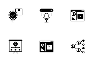 Seo And Digital Marketing Icon Pack