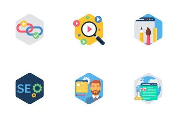 Seo And Internet Icons Icon Pack