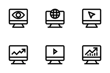 SEO And Marketing 1 Icon Pack