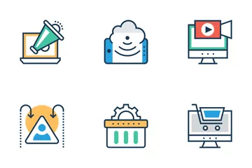 Seo And Marketing 1 Icon Pack