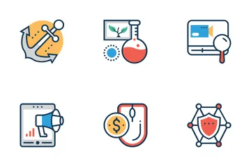Seo And Marketing 1 Icon Pack