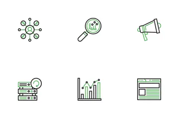 Seo And Marketing Icon Pack