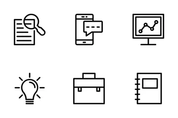 Seo And Marketing 3 Icon Pack