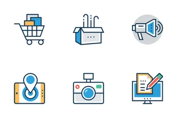 Seo And Marketing 3 Icon Pack