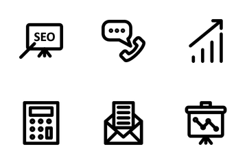 SEO And Marketing Icon Pack