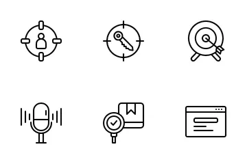 Seo And Marketing Icon Pack