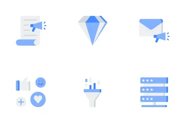 Seo And Marketing Icon Pack