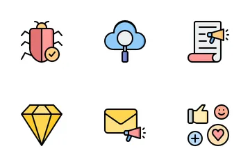 Seo And Marketing Icon Pack