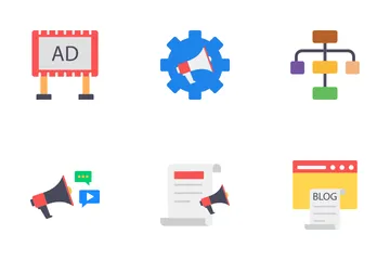 Seo And Marketing Icon Pack