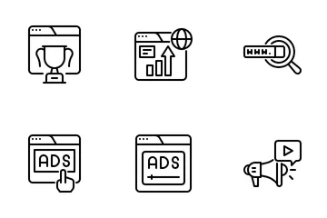 SEO And Marketing Icon Pack