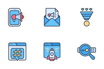 SEO And Marketing Icon Pack