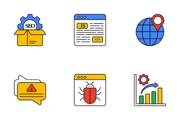 Seo And Marketing Icon Pack