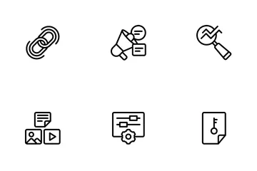 Seo And Marketing Icon Pack