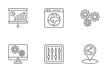 Seo And Marketing Icon Pack