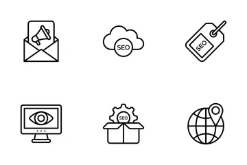 SEO And Marketing Icon Pack