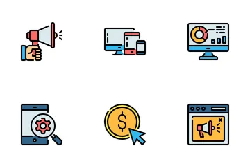 SEO And Marketing Icon Pack