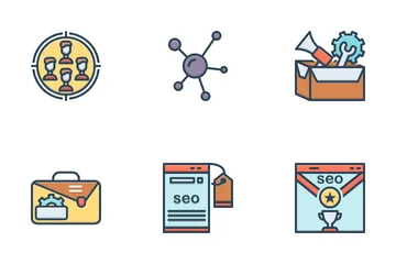 Seo And Marketing Icon Pack