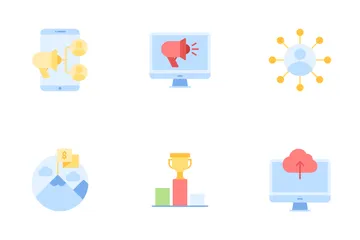 Seo And Marketing Icon Pack