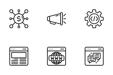 SEO And Marketing Icon Pack