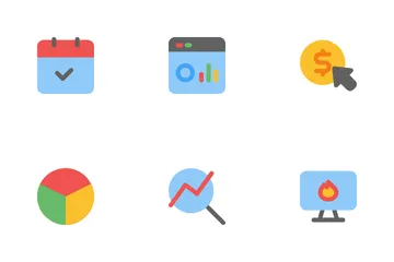 Seo And Marketing Icon Pack