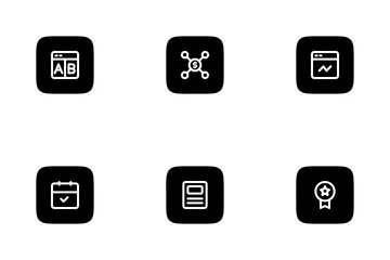 Seo And Marketing Icon Pack