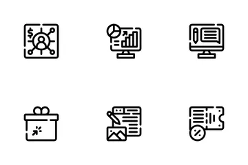 SEO And Promotion Icon Pack