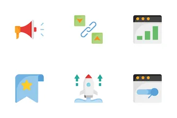 Seo And Sem Icon Pack