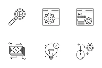 SEO And SEM Icon Pack