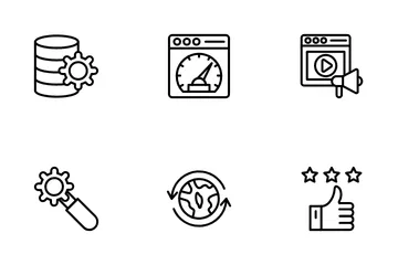 SEO And SEM Icon Pack