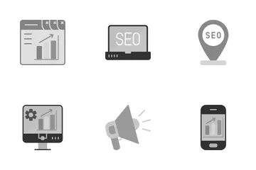 SEO And SEM Icon Pack