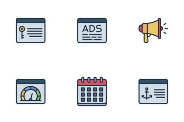 SEO And SEM Icon Pack