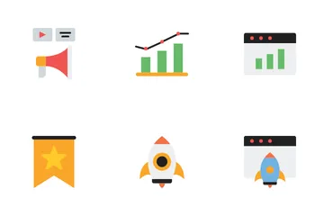 Seo And Sem Icon Pack