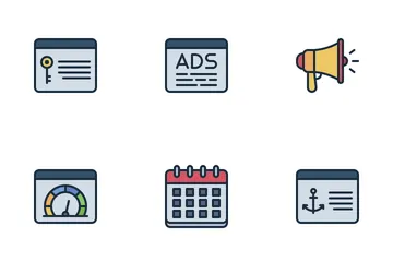 SEO And SEM Icon Pack