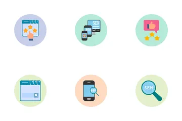 SEO And SEM Icon Pack