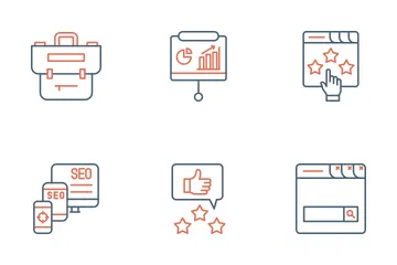 SEO And SEM Icon Pack