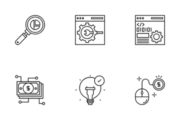SEO And SEM Icon Pack
