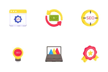 Seo And Startup Icon Pack